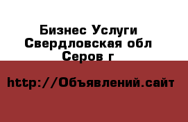 Бизнес Услуги. Свердловская обл.,Серов г.